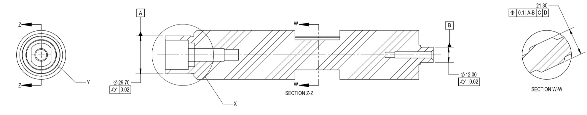 Mechanical drawing visualization